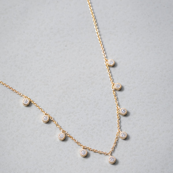 9 Diamond Shaker Necklace