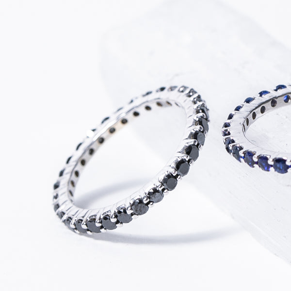 Black Diamond Eternity Band - Medium