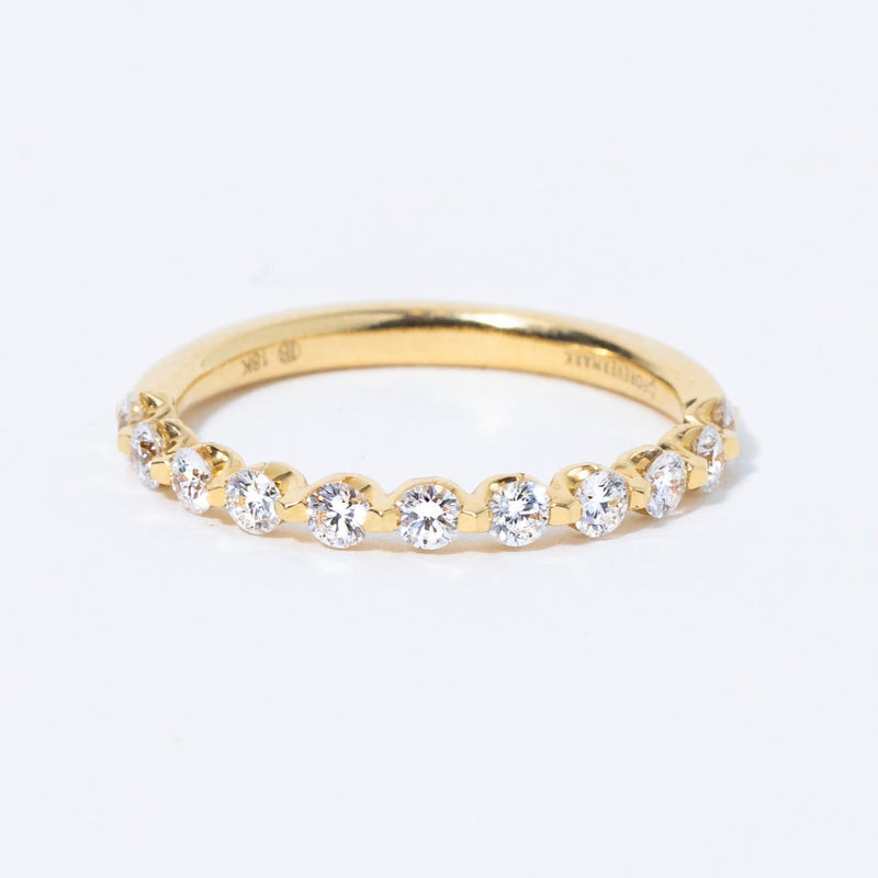 Single Prong Diamond Ring