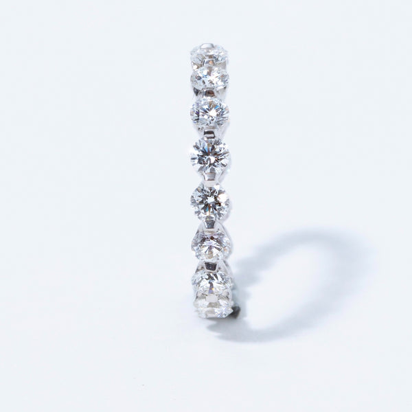 Single Prong Diamond Ring