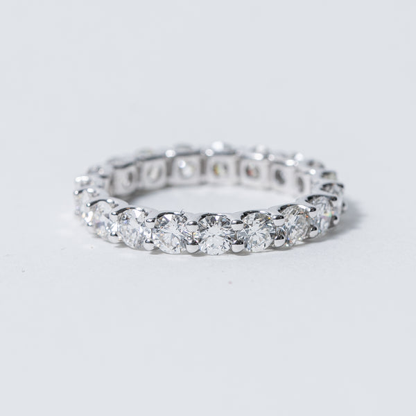 White Gold Eternity Band